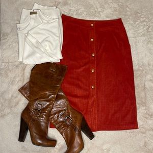 Eva Mendes Midi Skirt